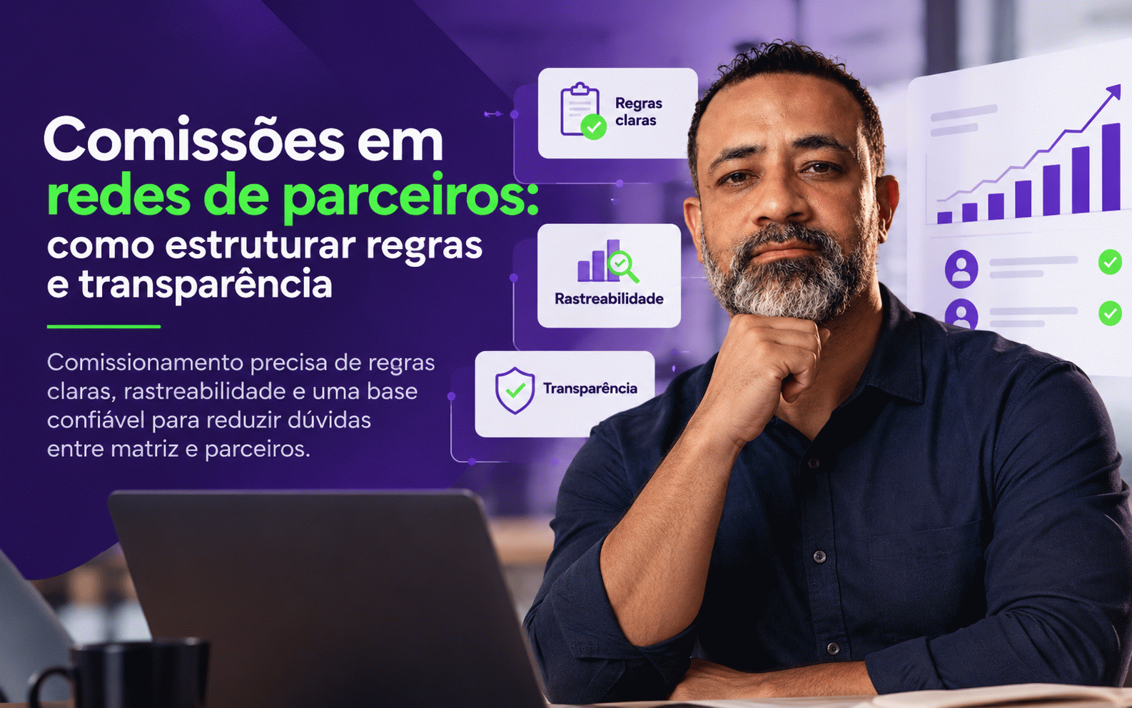 Comissões em redes de parceiros: como estruturar regras e transparência