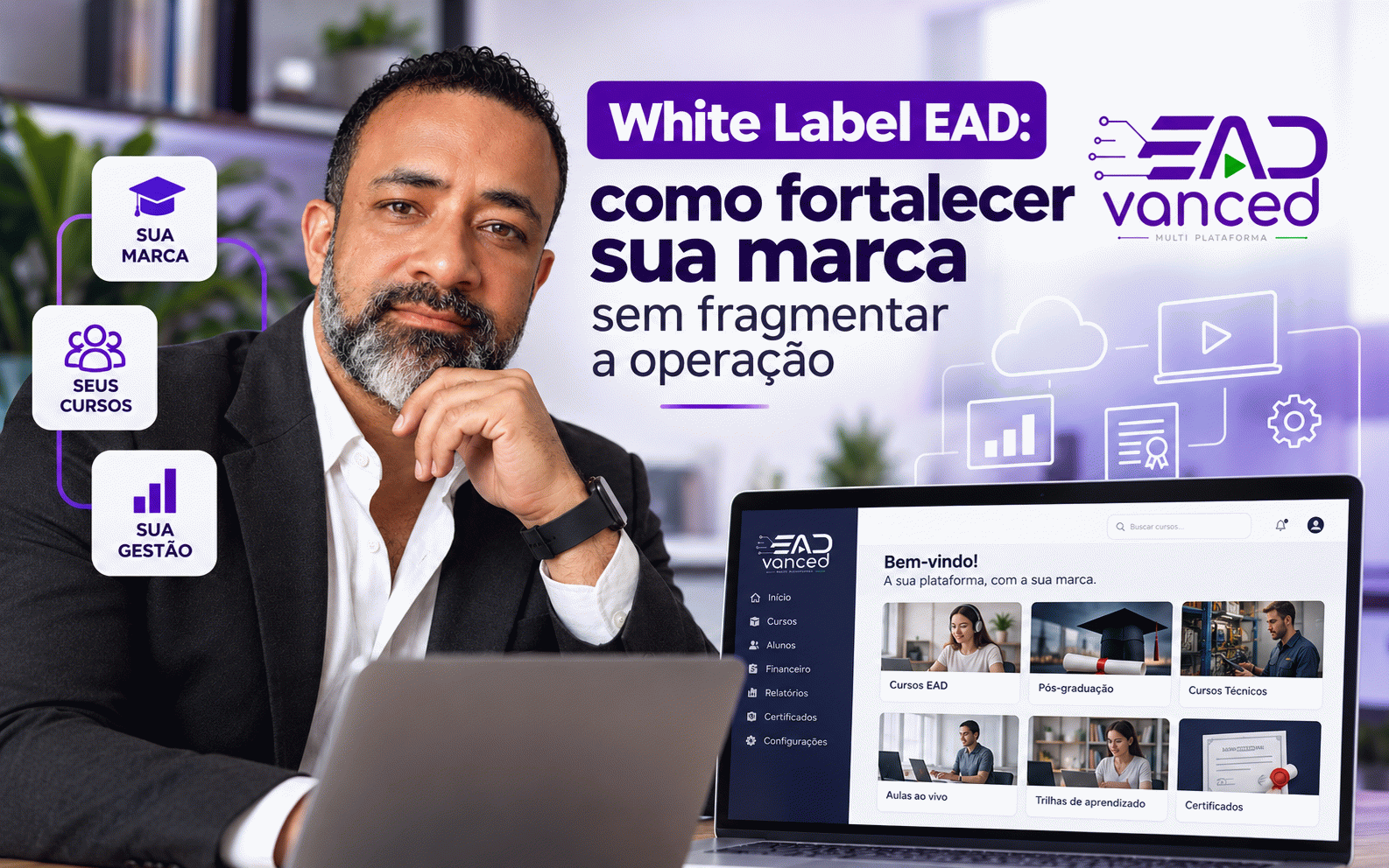White Label EAD: como fortalecer sua marca sem fragmentar a operação