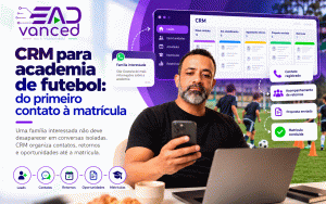 CRM para academia de futebol: do primeiro contato à matrícula